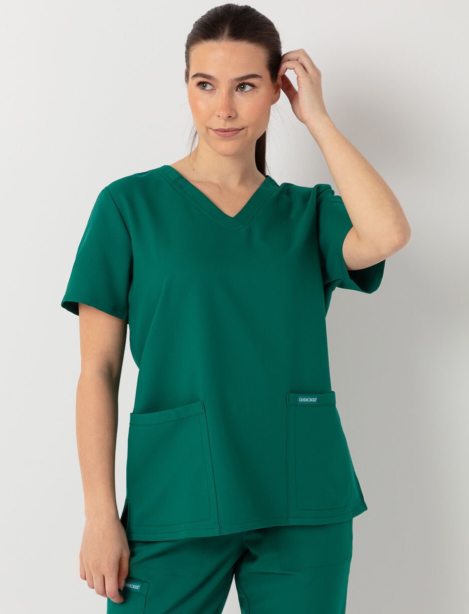 Haut d'infirmière uni