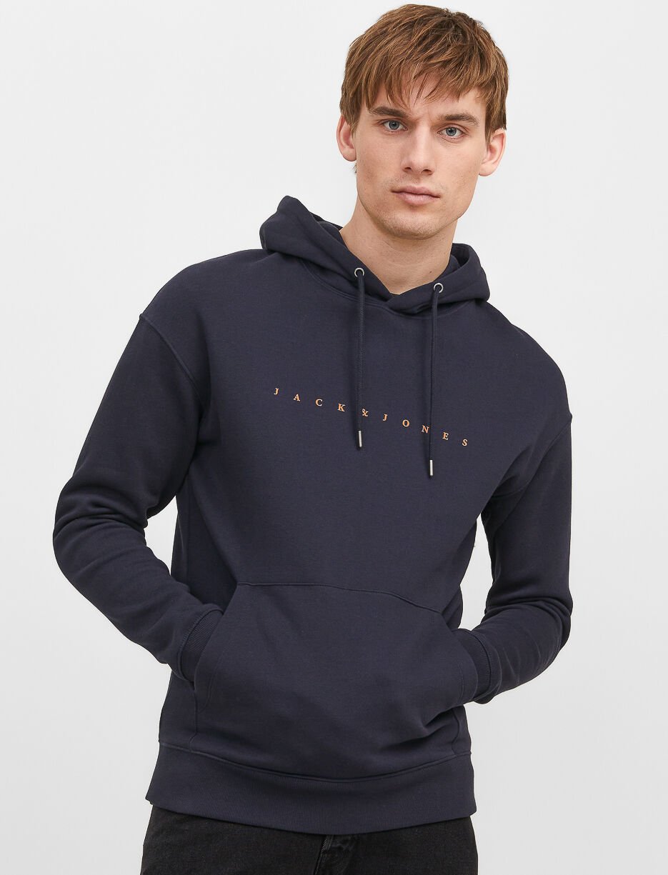 Printed Hoodie with Kangaroo Pocket