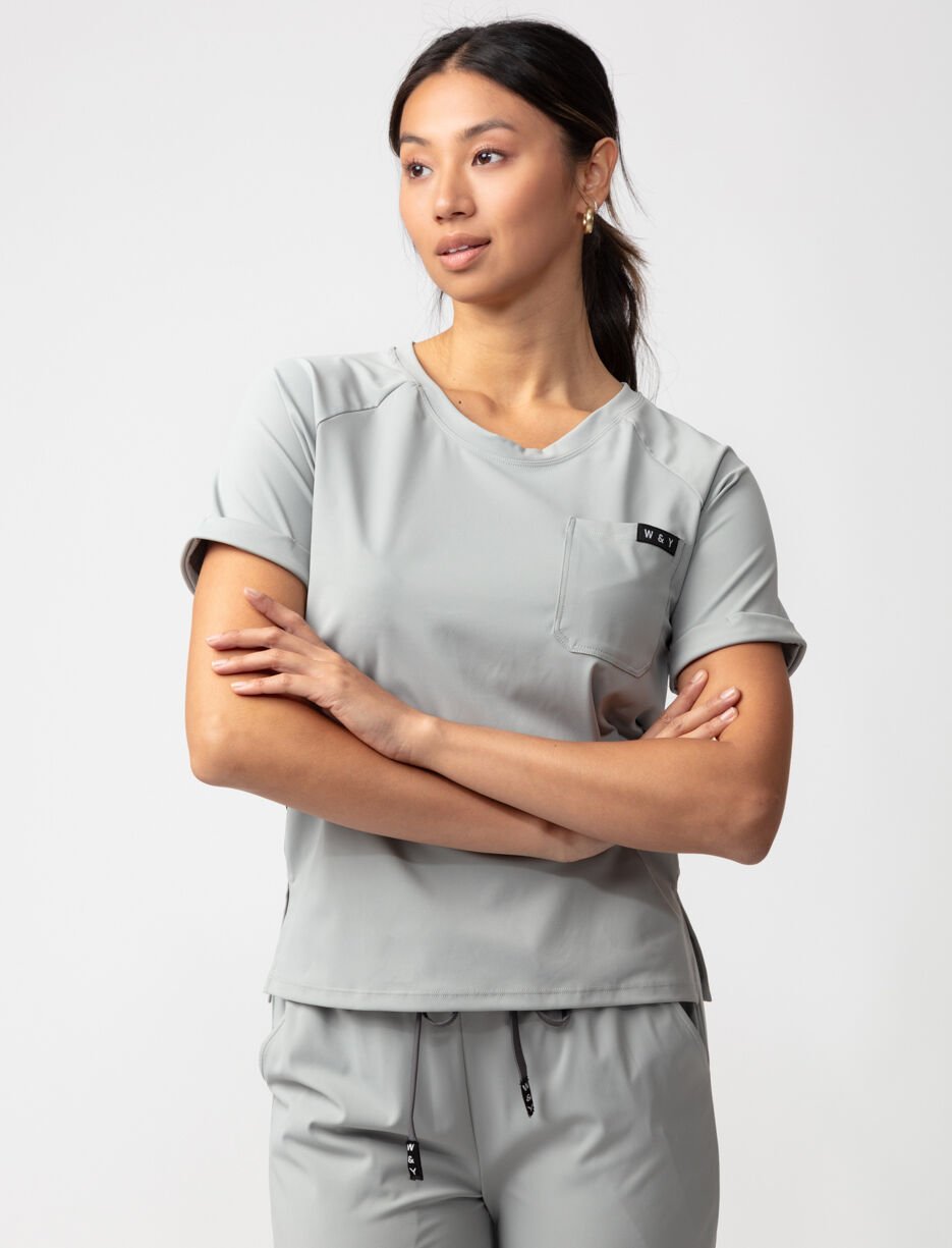 Haut d'infirmière uni