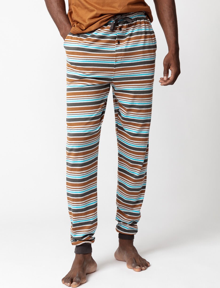 Printed Organic Cotton PJ Pants
