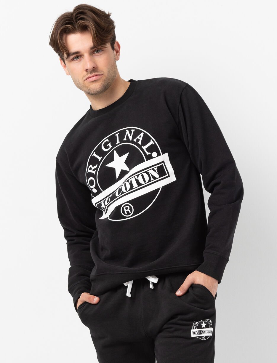 Chandail imprimé à col rond