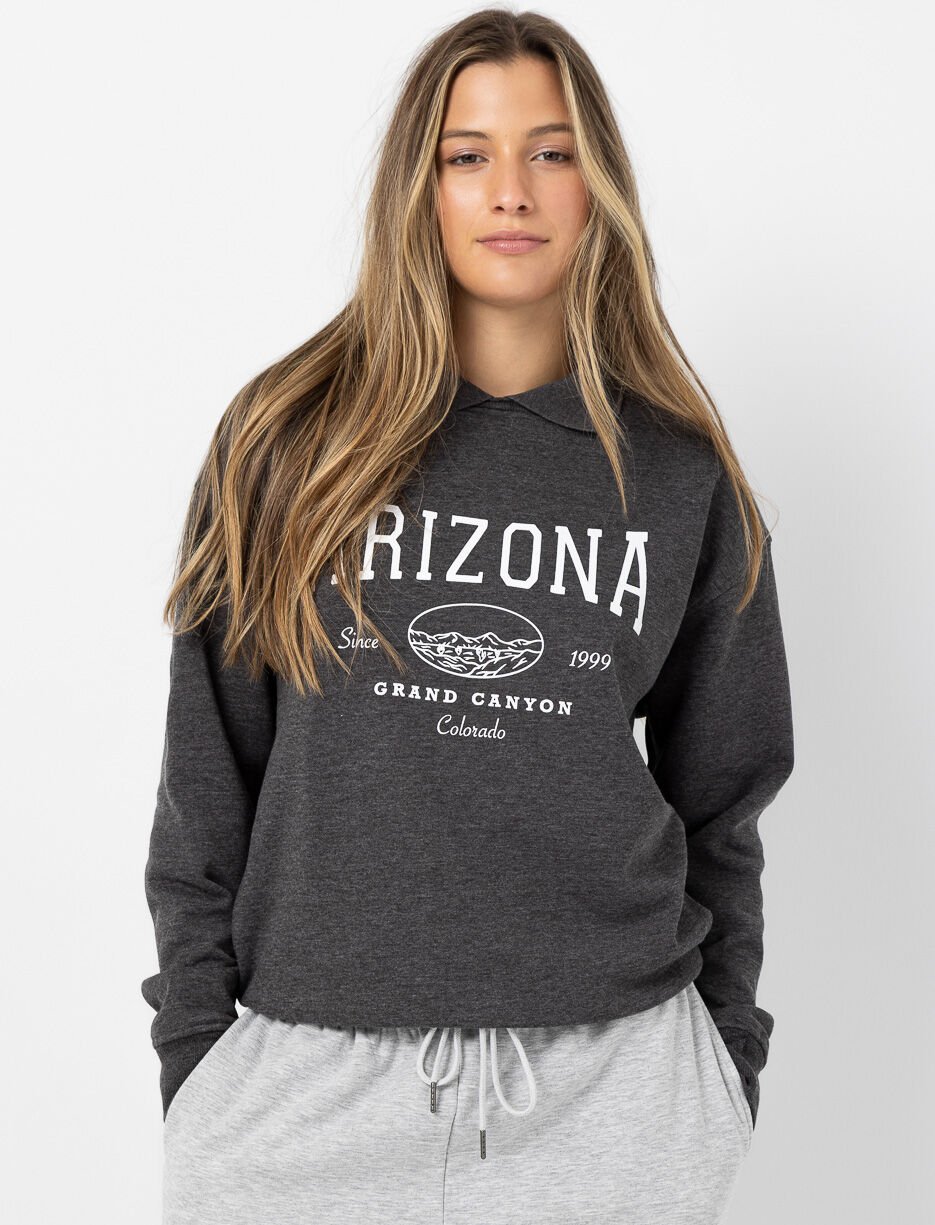 Printed Polo Collar sweater