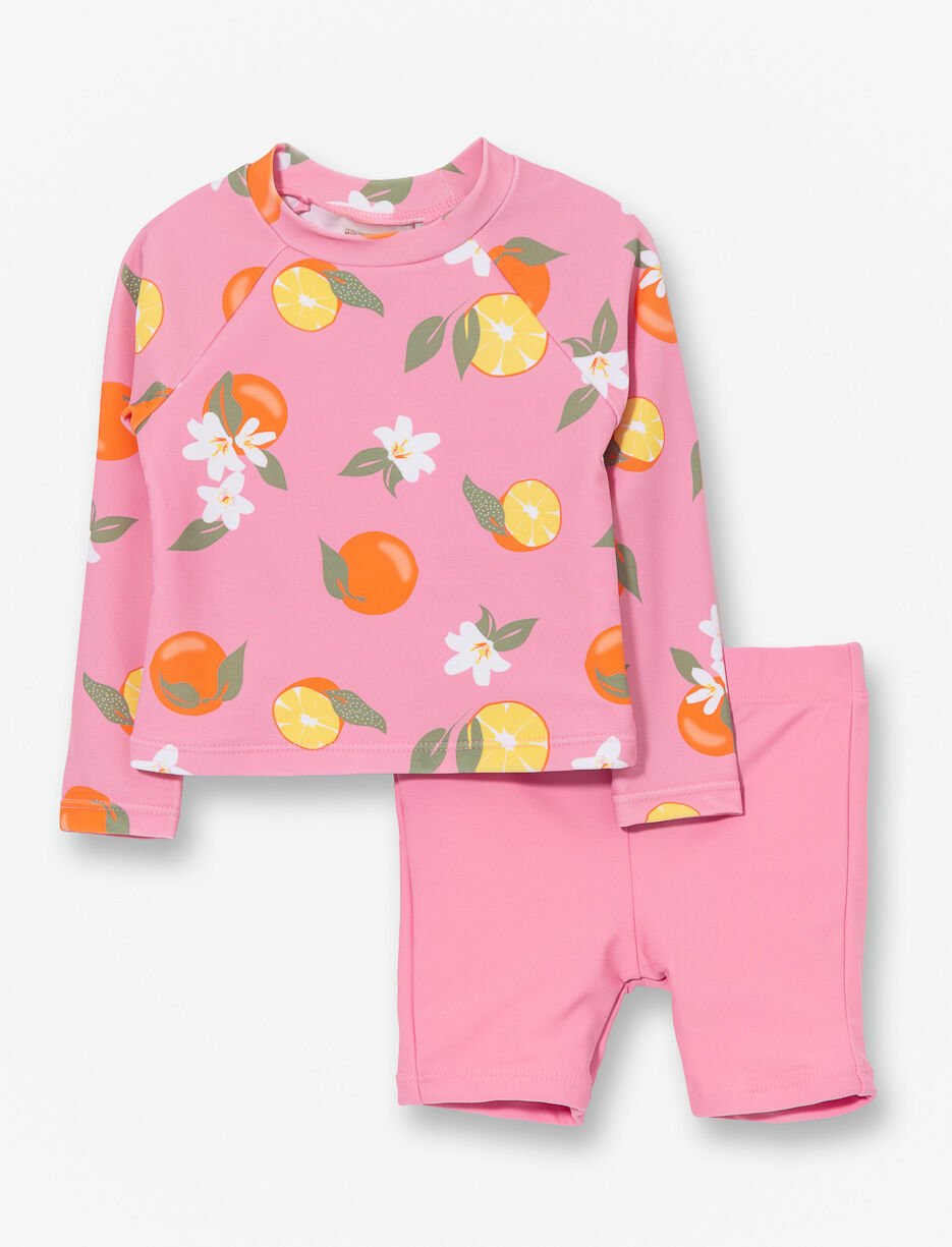 Rash Guard 2-piece Swimsuit - Little Girl