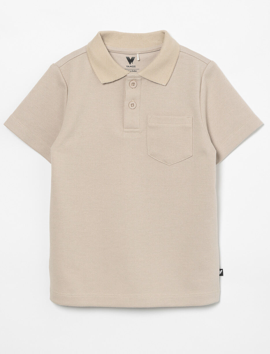 Essential Polo with Pocket - Little Boy