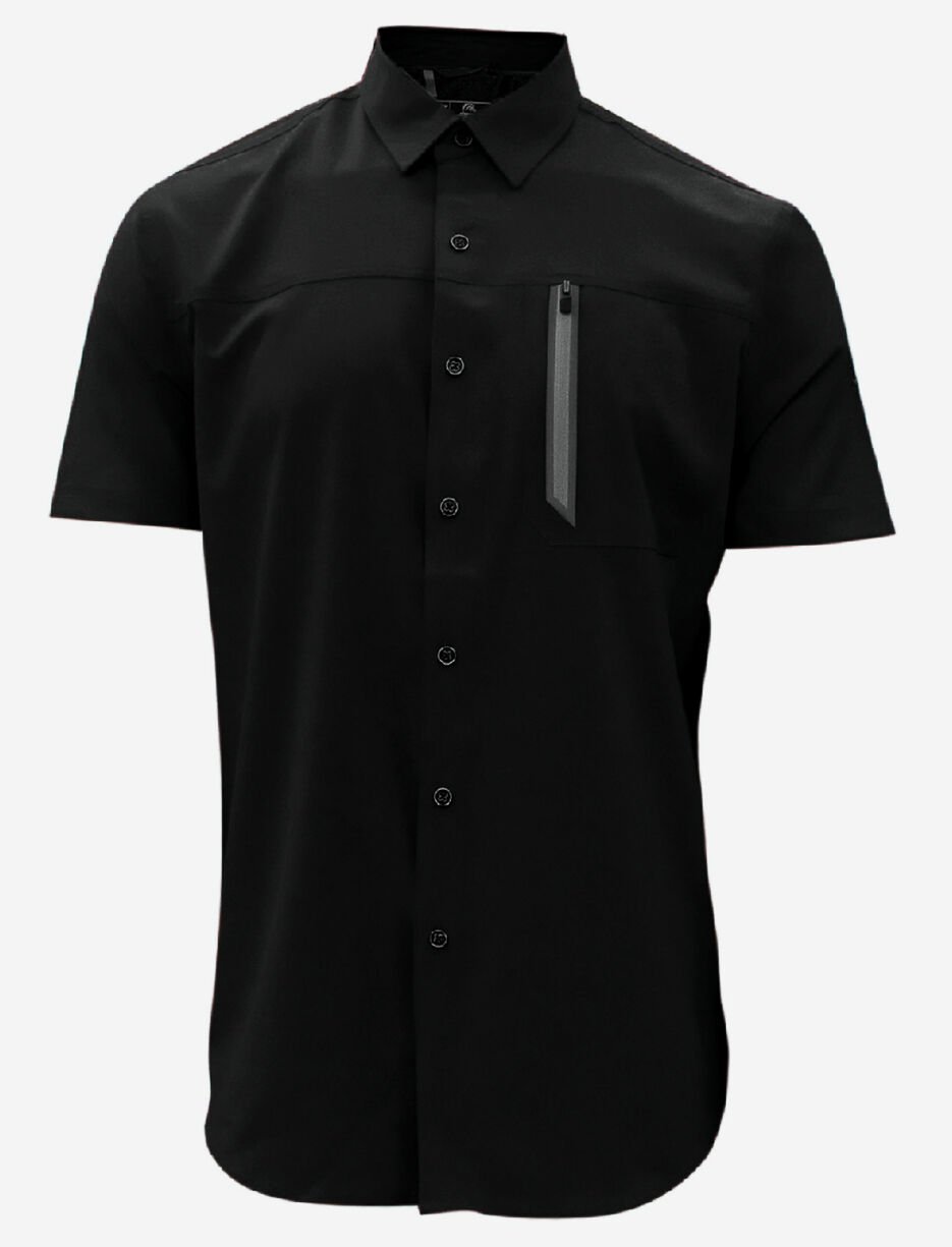 Zip Chest Pocket Shirt