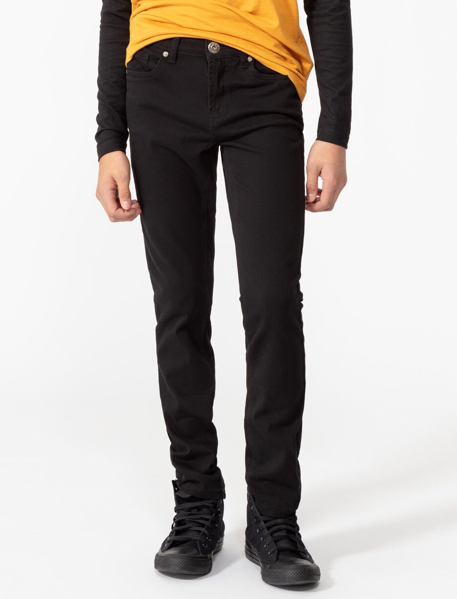 Stretch Straight-leg Pants