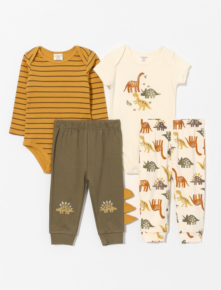 4-piece Set Bodysuits and Pants