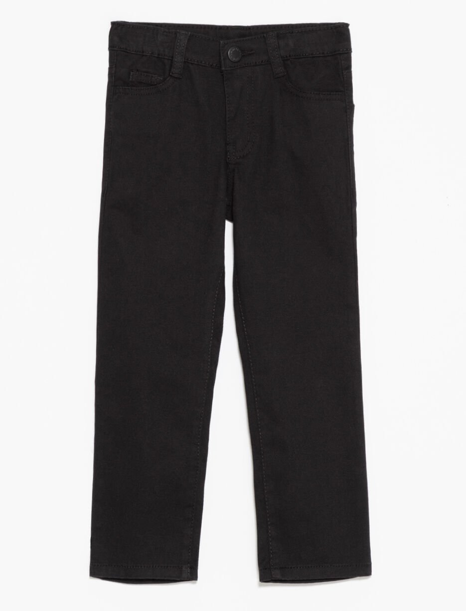 Pantalon étroit à taille régulière