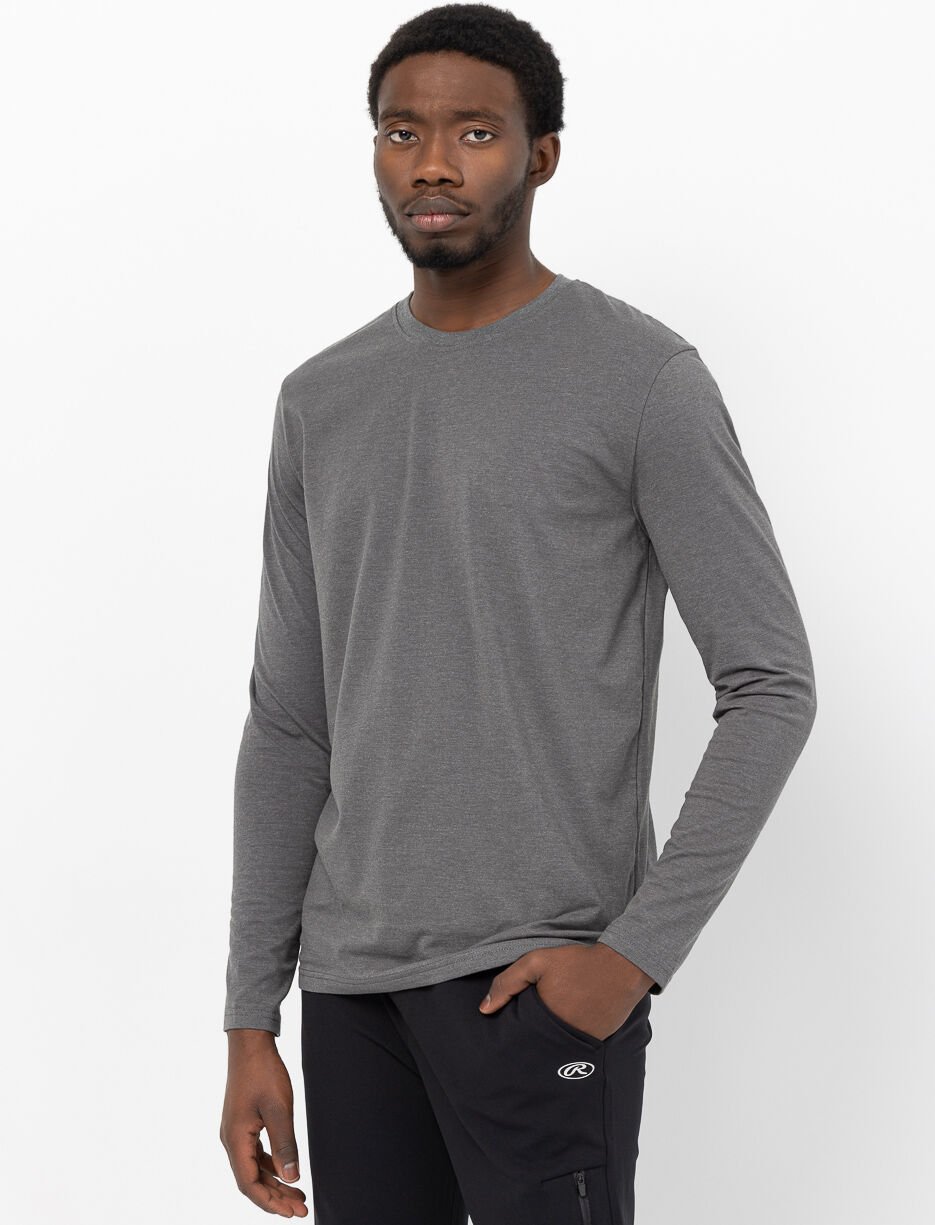 T-shirt uni à col rond