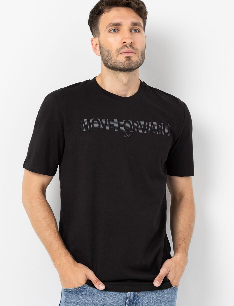 Printed Crew-neck T-shirt