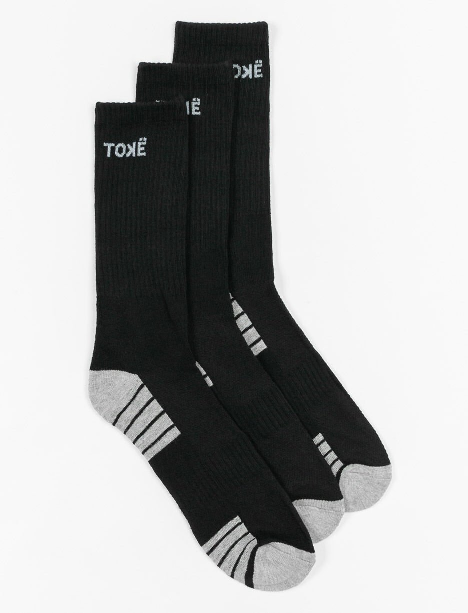 Chaussettes mi-mollet de sport - paquet de 3
