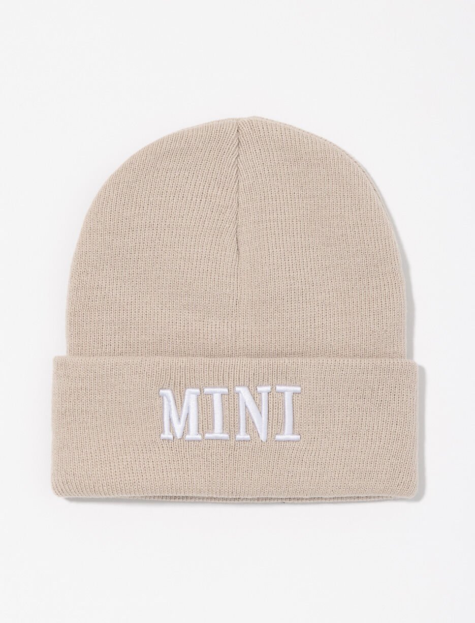 Tuque en tricot avec broderie MINI