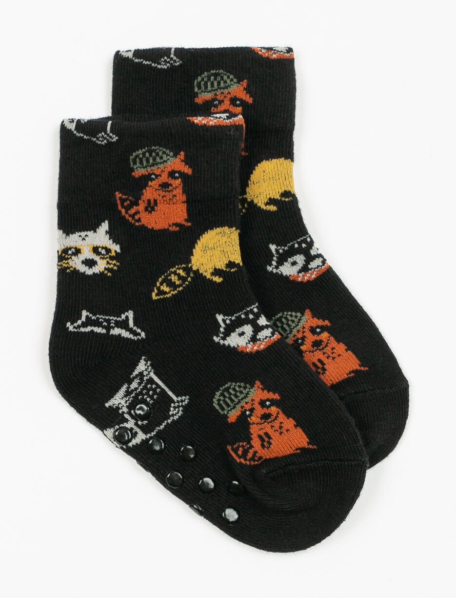 Anti-slip Printed Socks