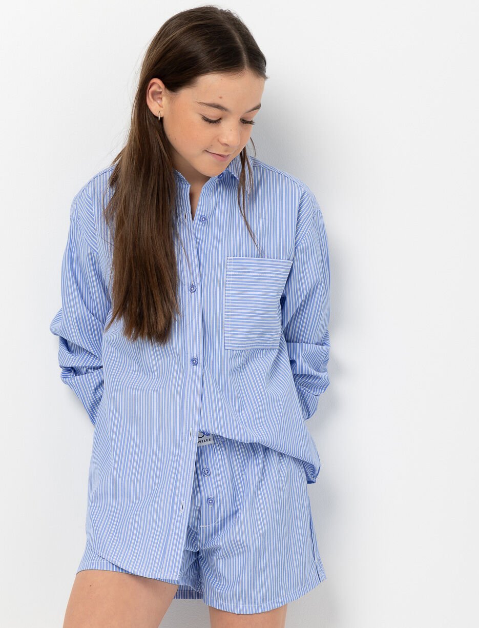 Chemise &agrave; rayures