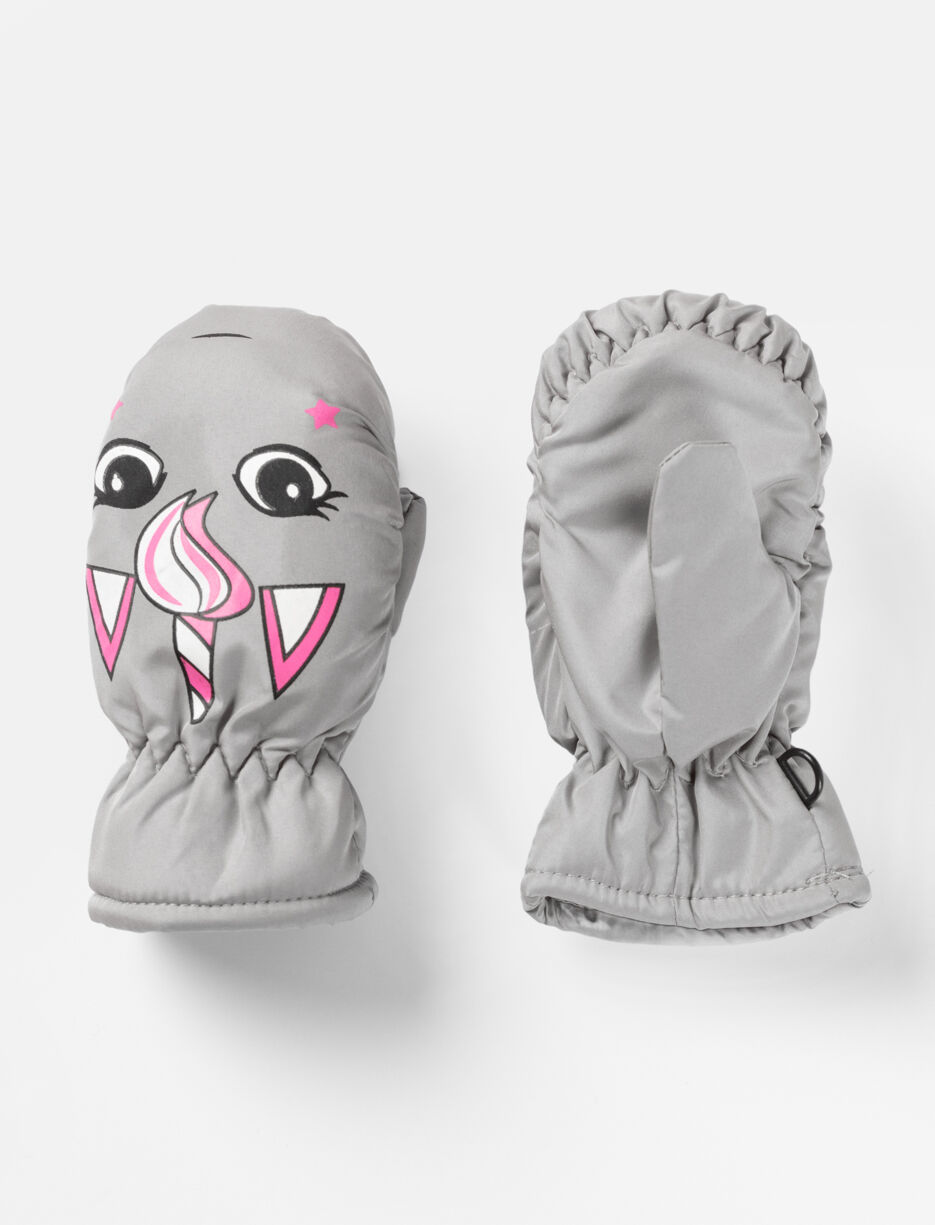 Printed Mittens - Children