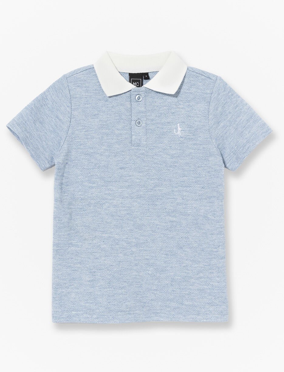 Embroidered Essential Polo