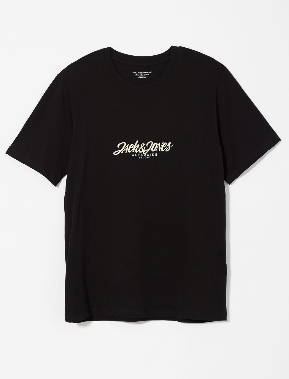 T-shirt imprimé à col rond