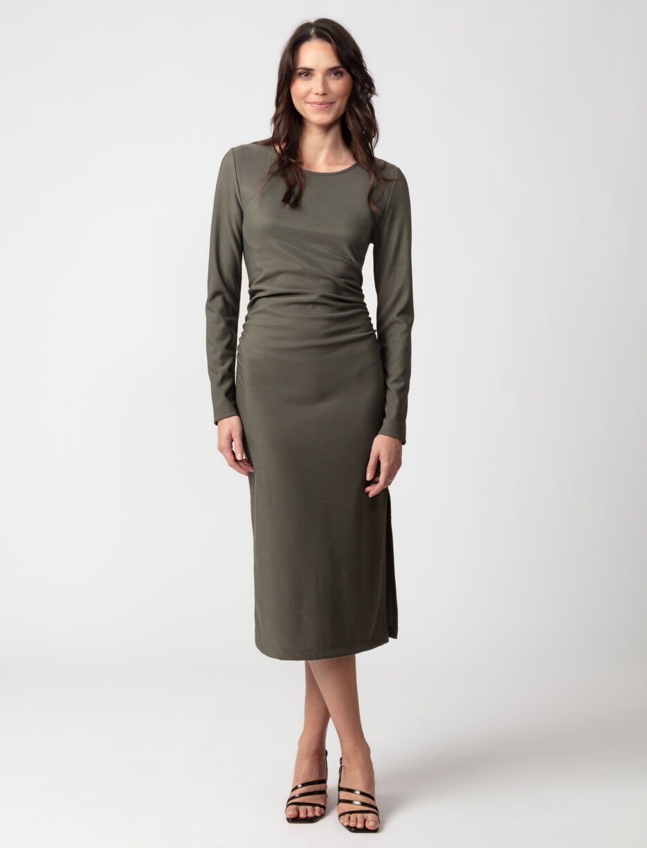 Long-sleeve Bodycon Dress