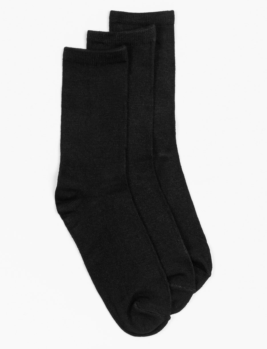 Bamboo Crew Socks - Pack of 3