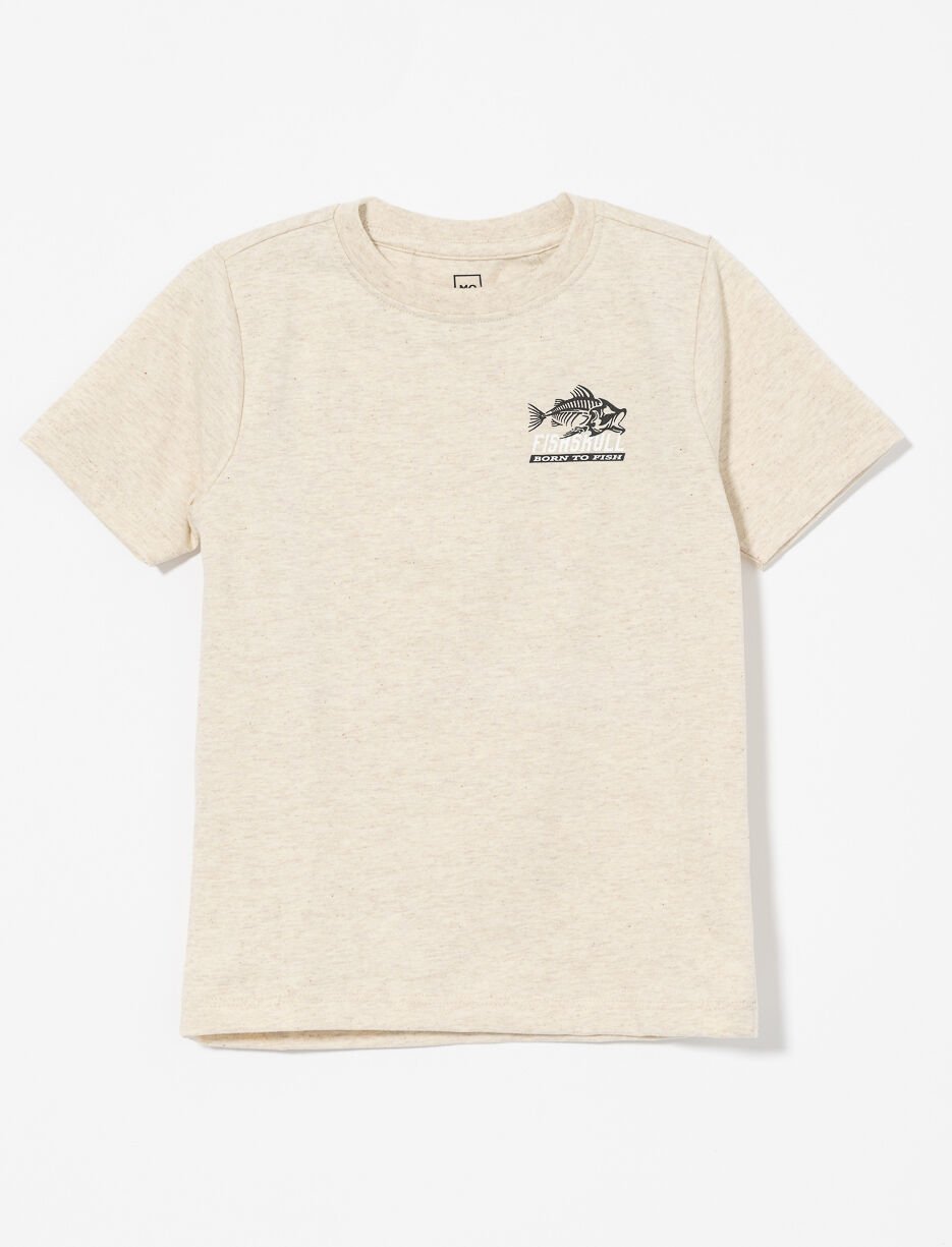 Printed Crew-neck T-shirt - Little Boy