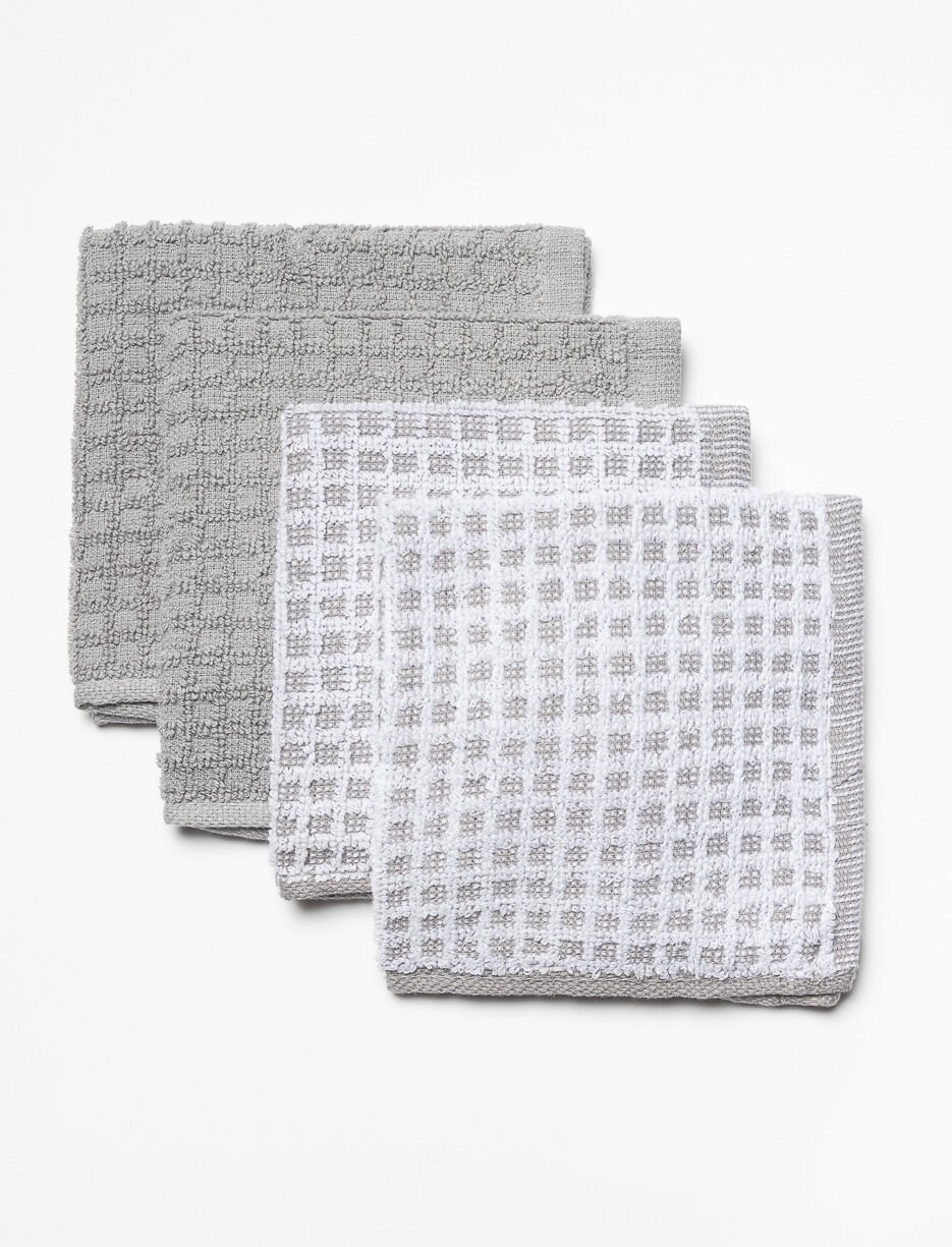 Serviettes de cuisine en ratine - paquet de 4  Serviettes de cuisine en ratine - paquet de 4