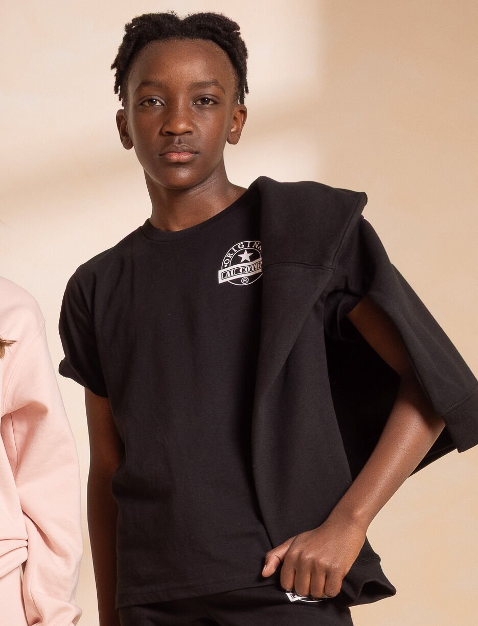 T-shirt imprimé à col rond