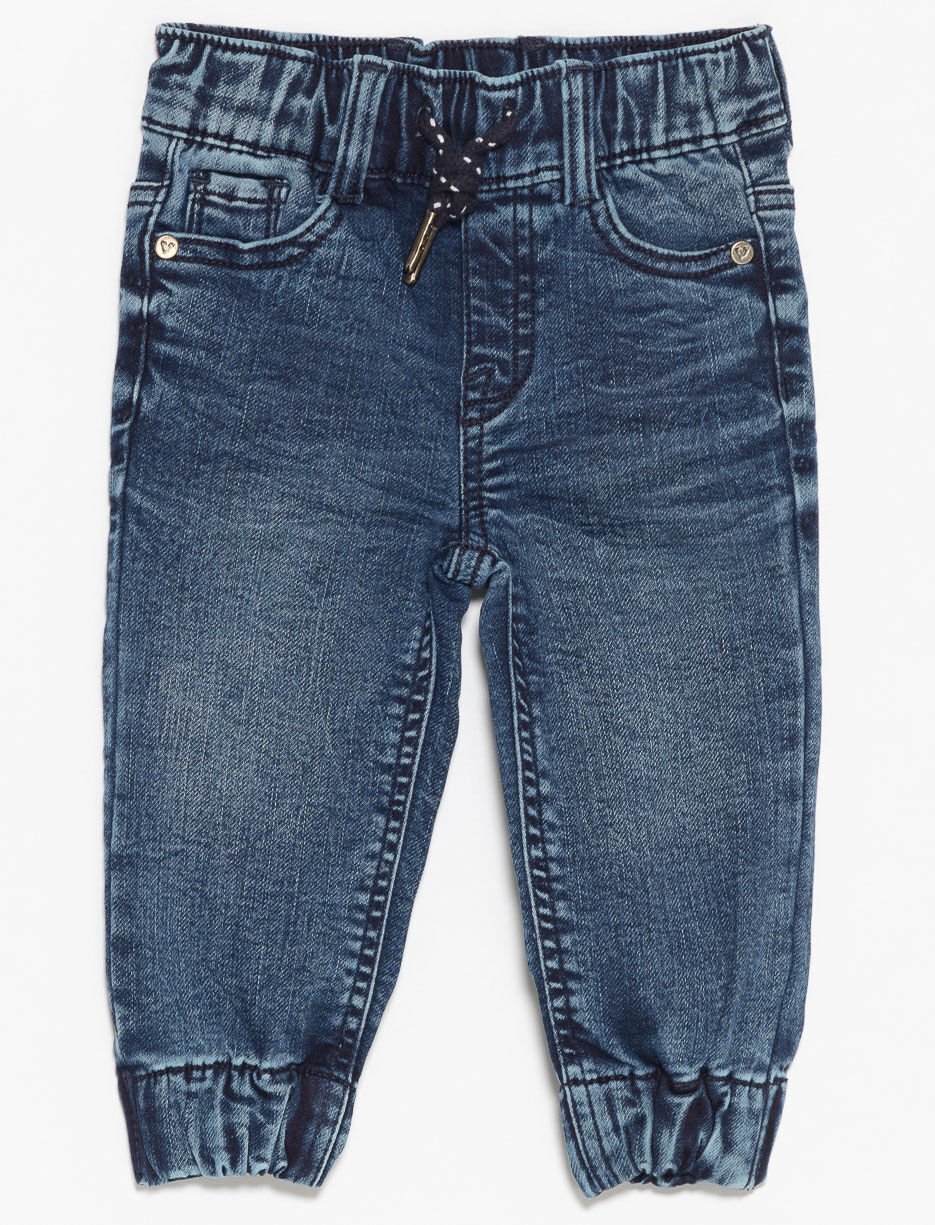 Jogg-jean à enfiler