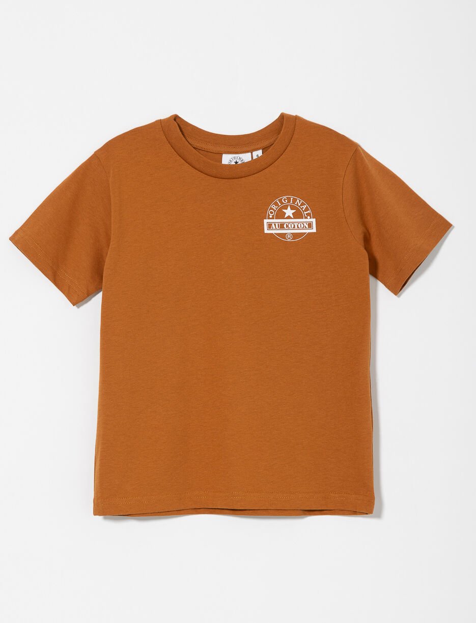 T-shirt imprimé à col rond - petit garçon