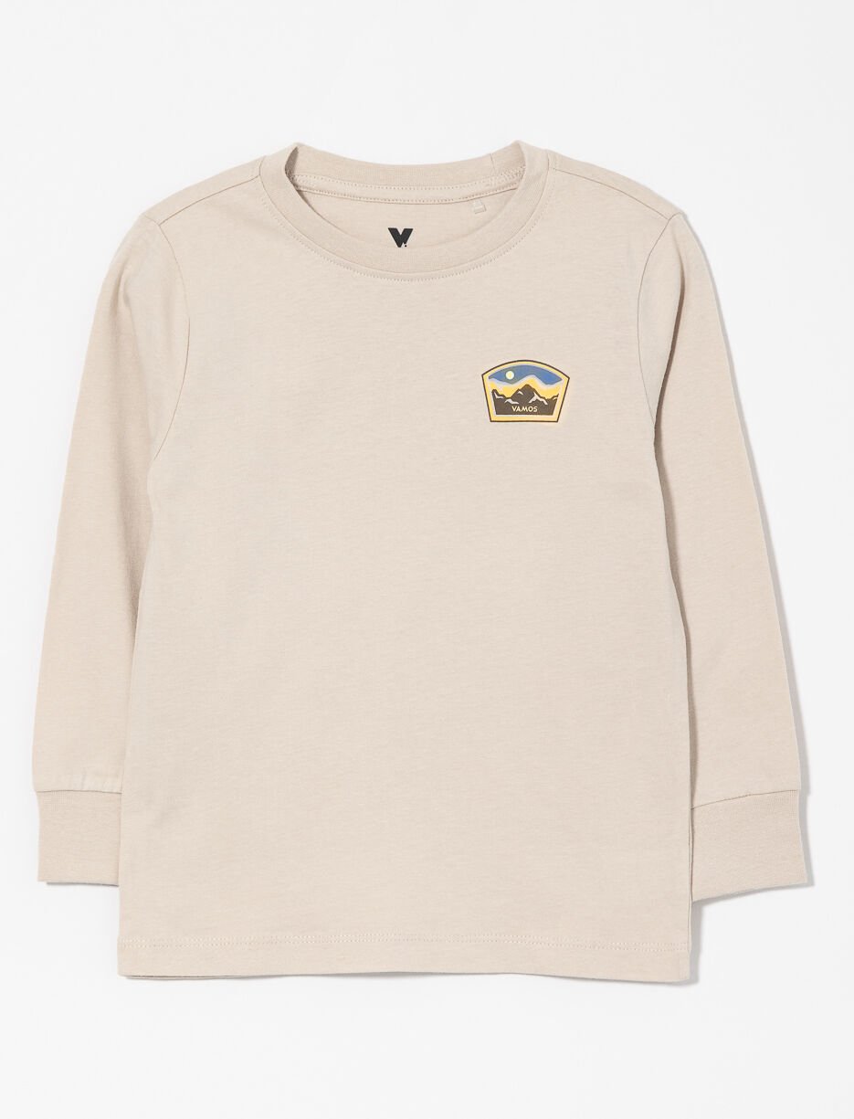 T-shirt imprimé en coton bio - petit garçon