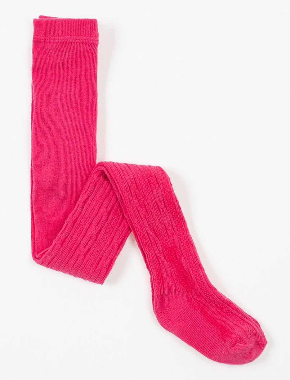 Collant texturé opaque - bébé fille