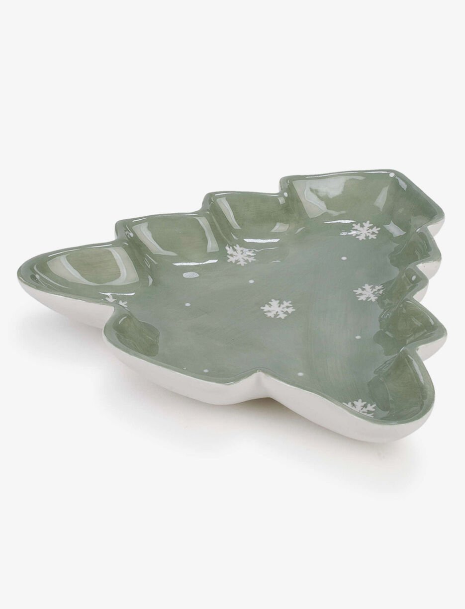 Assiette sapin en céramique