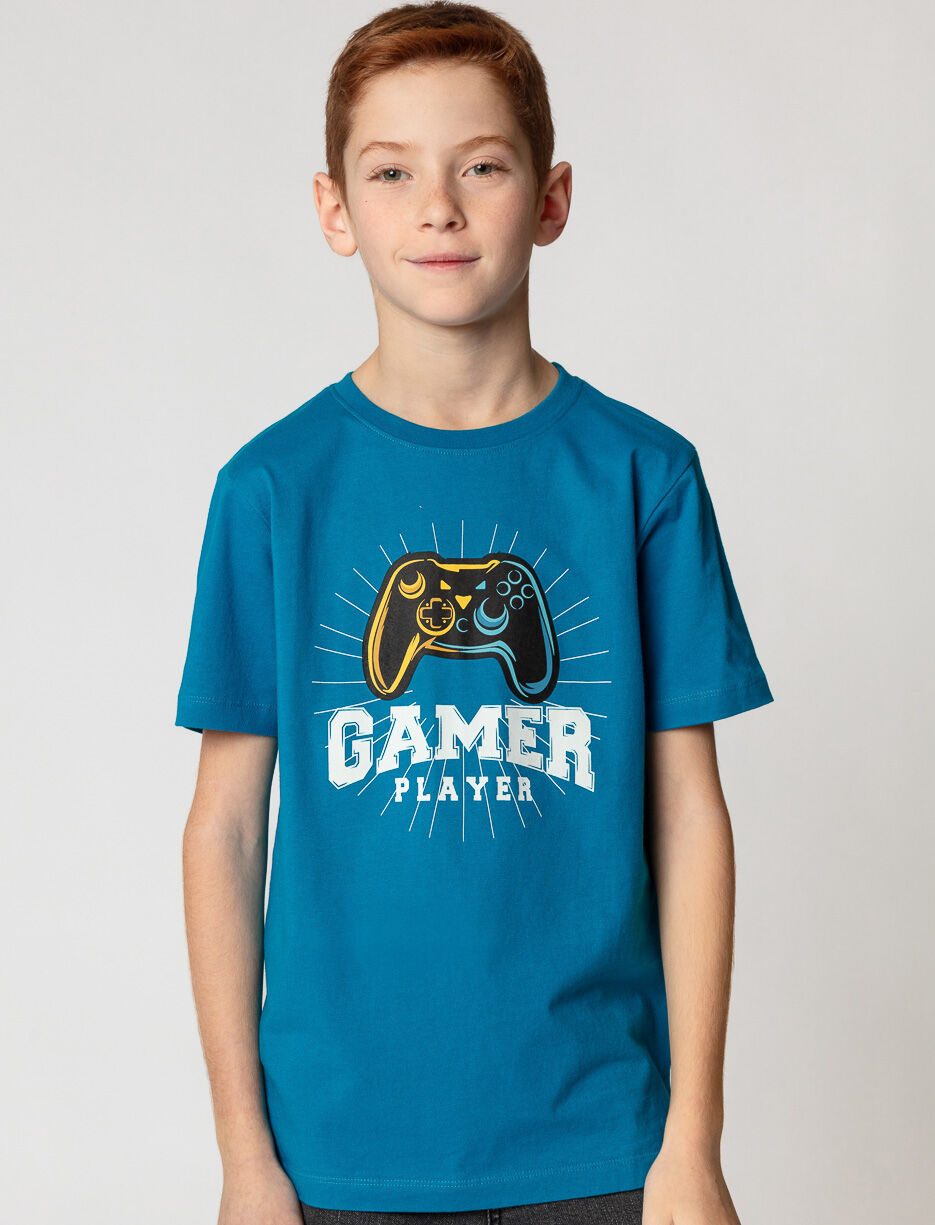 T-shirt imprimé à manches courtes