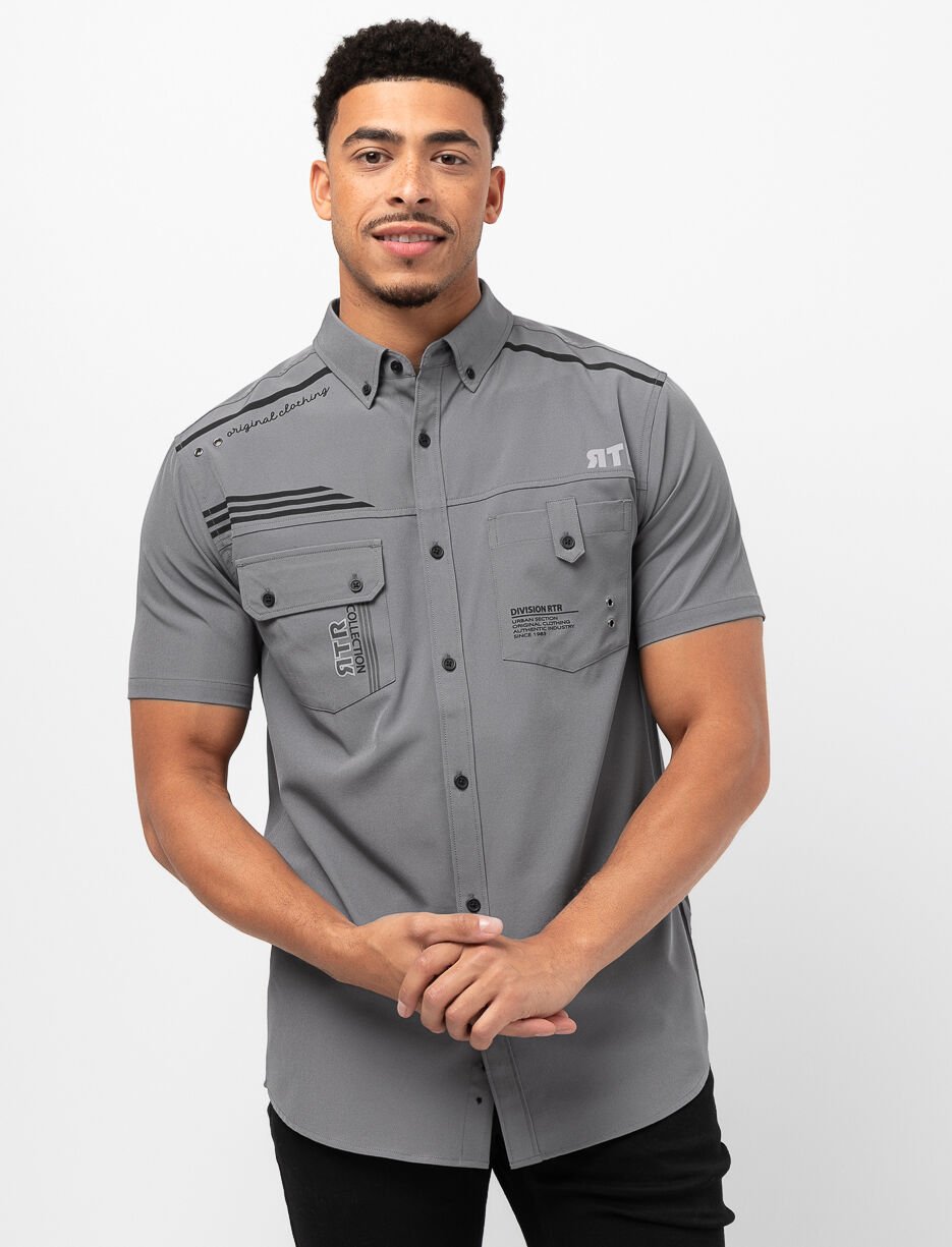 Printed Pocket Shirt