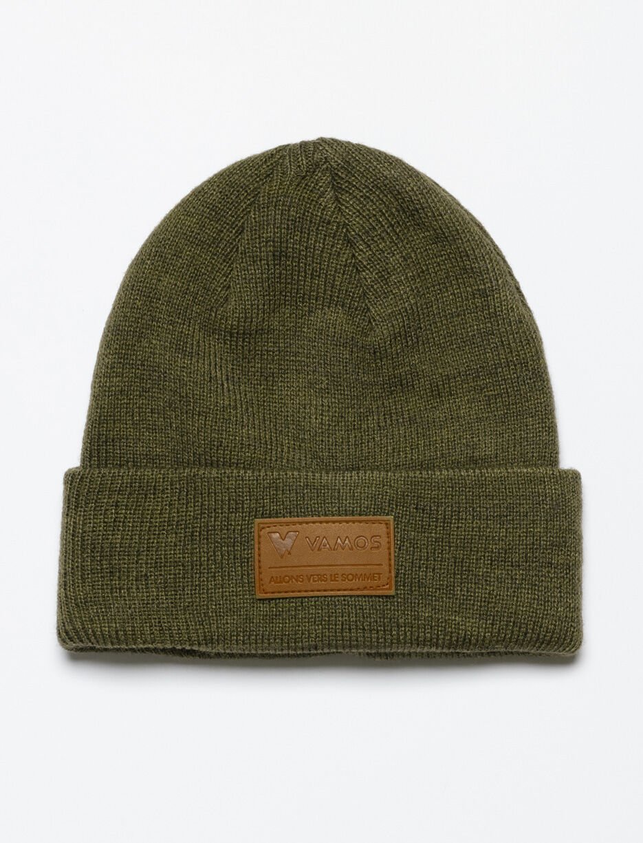 Tuque en tricot unie - bébé