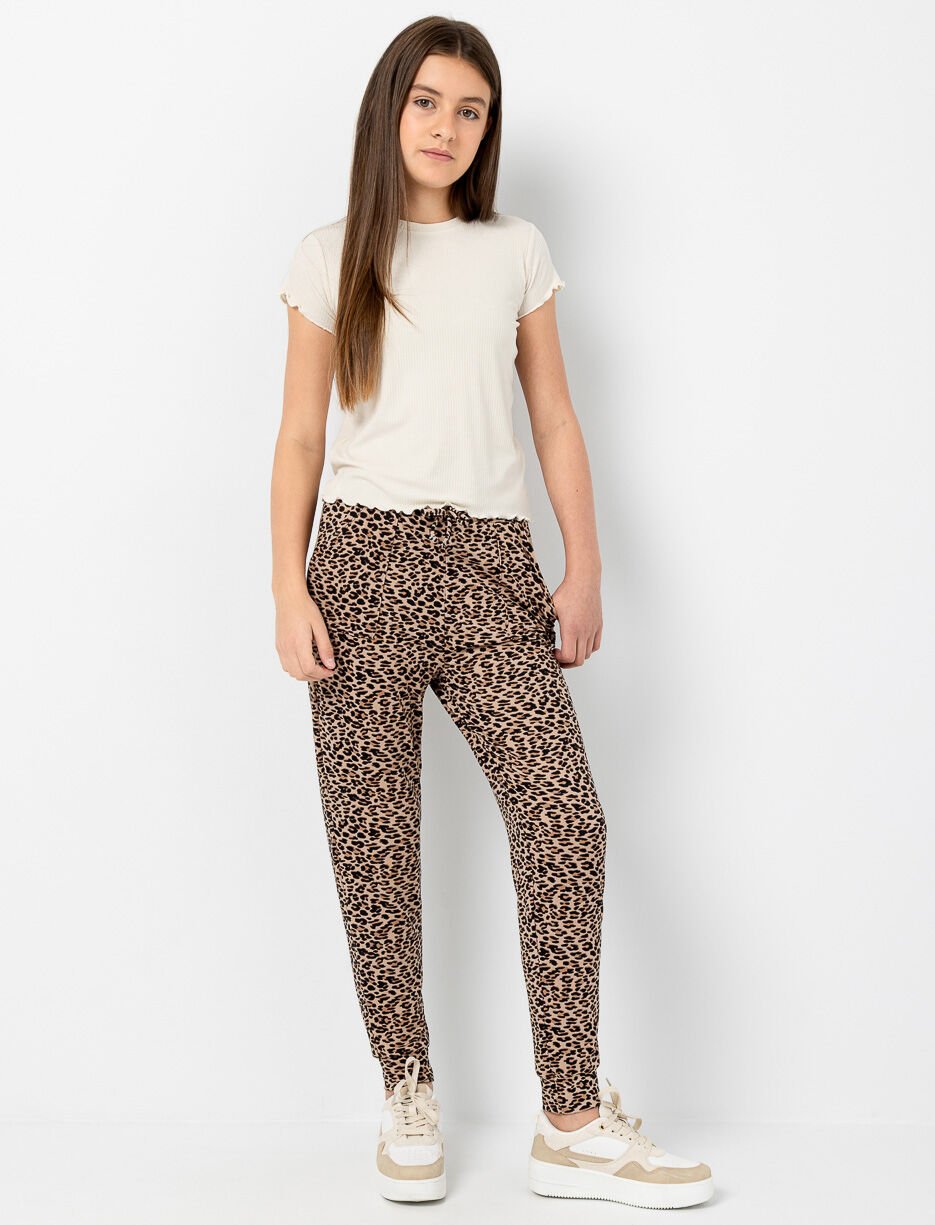 Elastic Waistband Jogger Pants