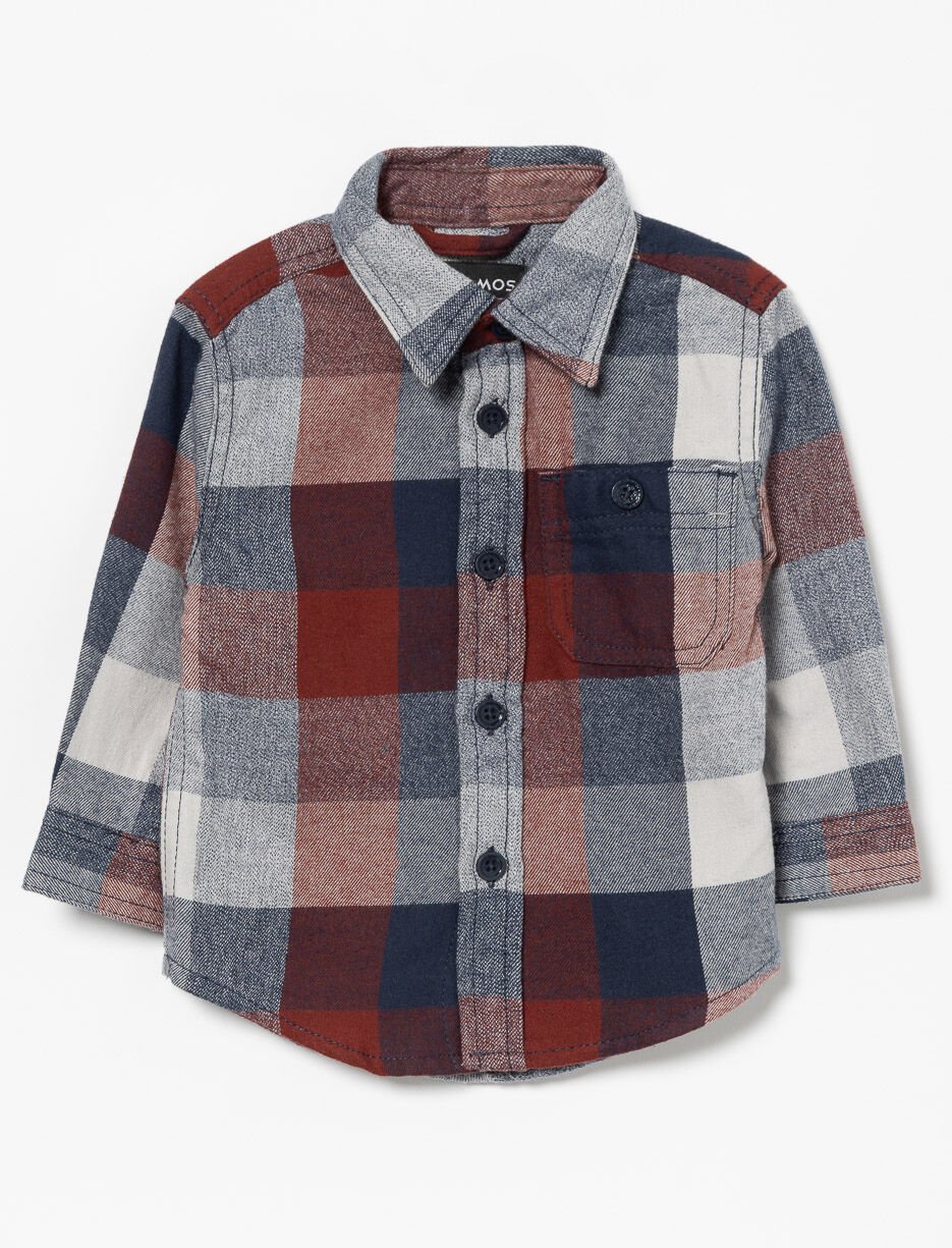 Chemise en flanelle à carreaux - bébé garçon