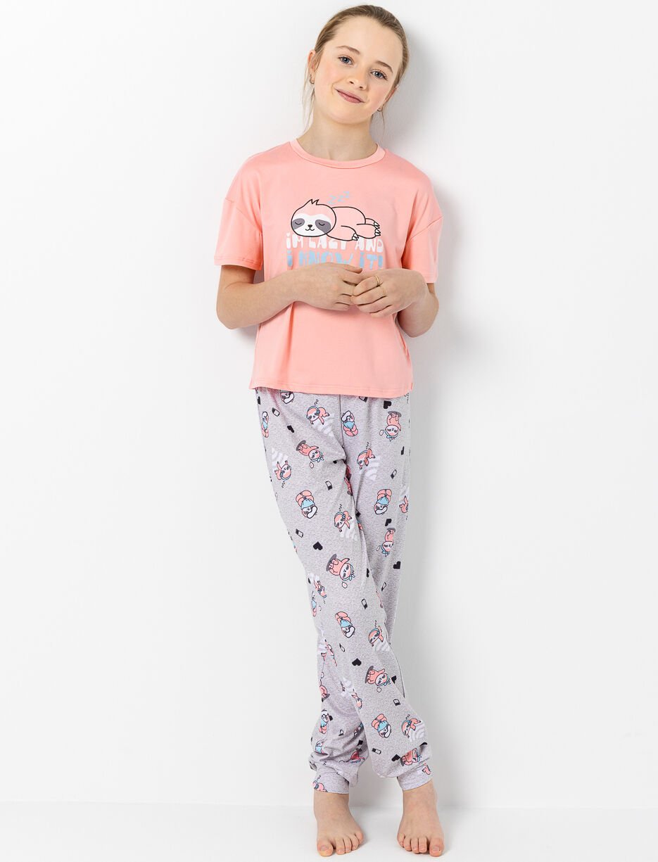 Pyjama 2 pi&egrave;ces imprim&eacute;