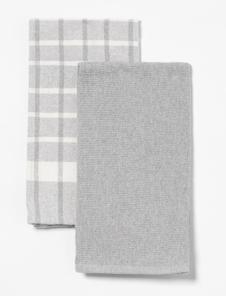 Serviettes de cuisines tissées - paquet de 2  Serviettes de cuisines tissées - paquet de 2