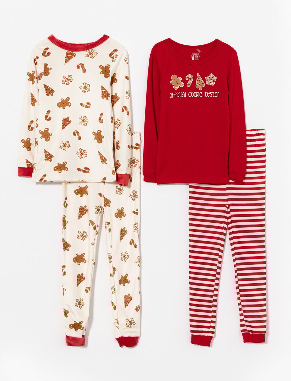 Christmas Print PJ Set - Pack of 2