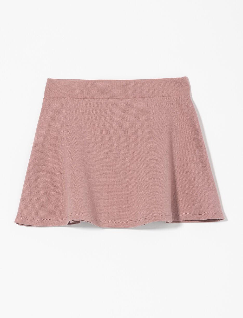 Jupe circulaire à taille élastique