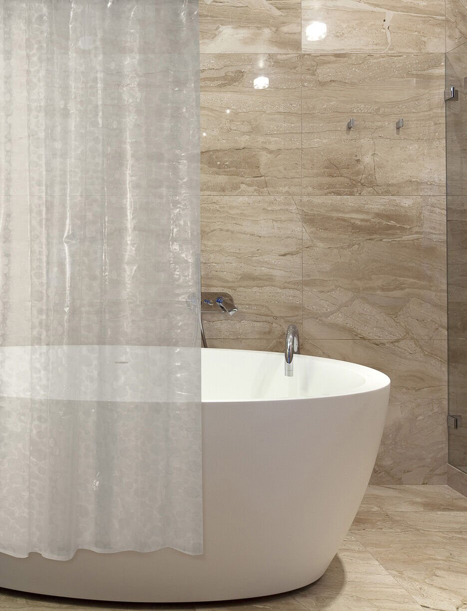 Rideau de douche en PEVA