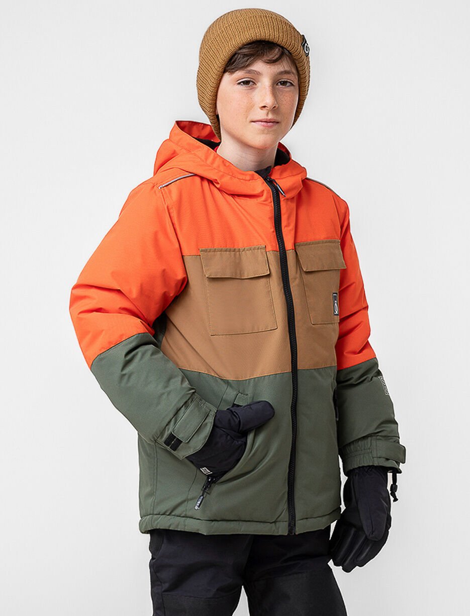 Colour Block Winter Jacket - Comfort -30 °C