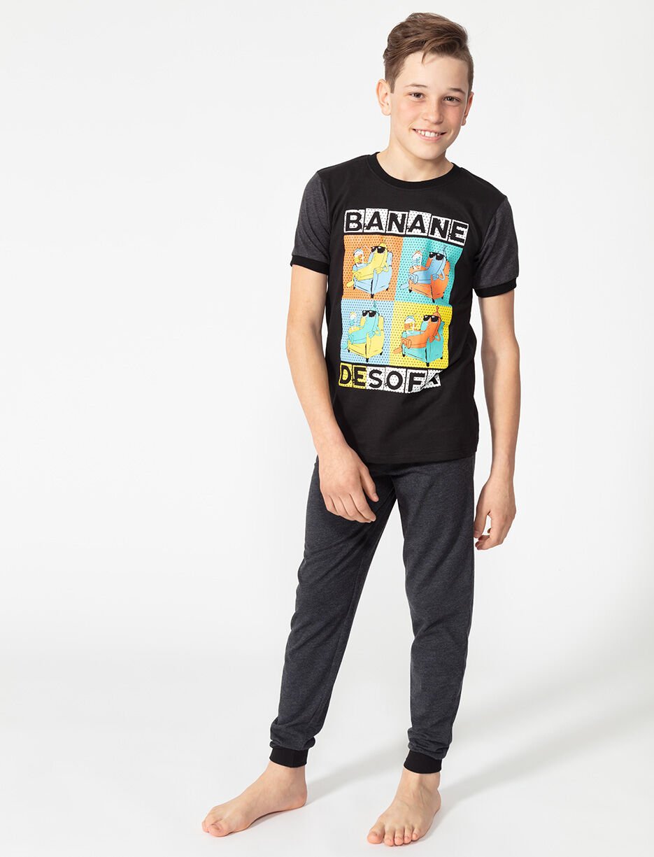 Pyjama 2 pièces imprimé