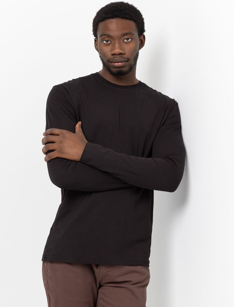 T-shirt uni à col rond