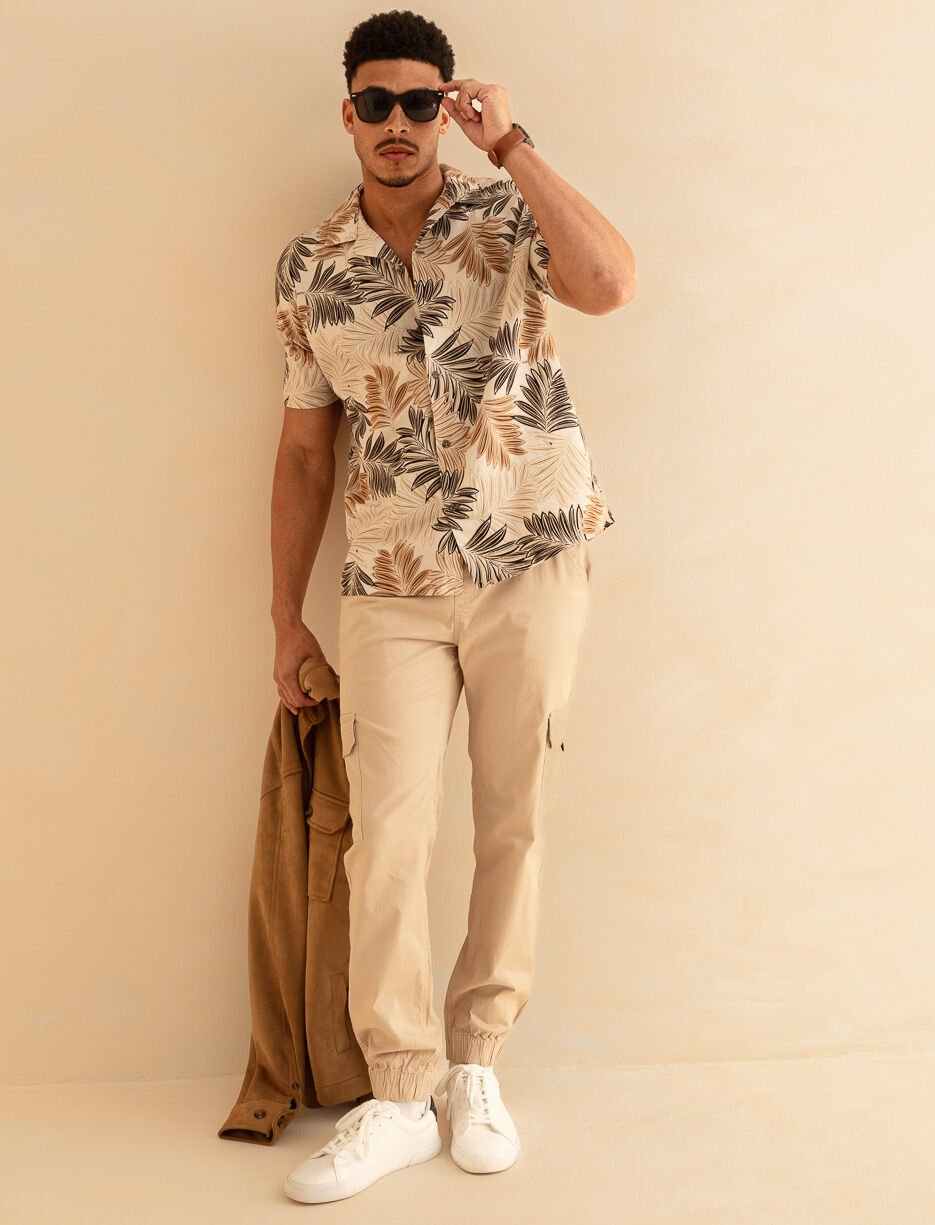 Pantalon jogger à poches cargo