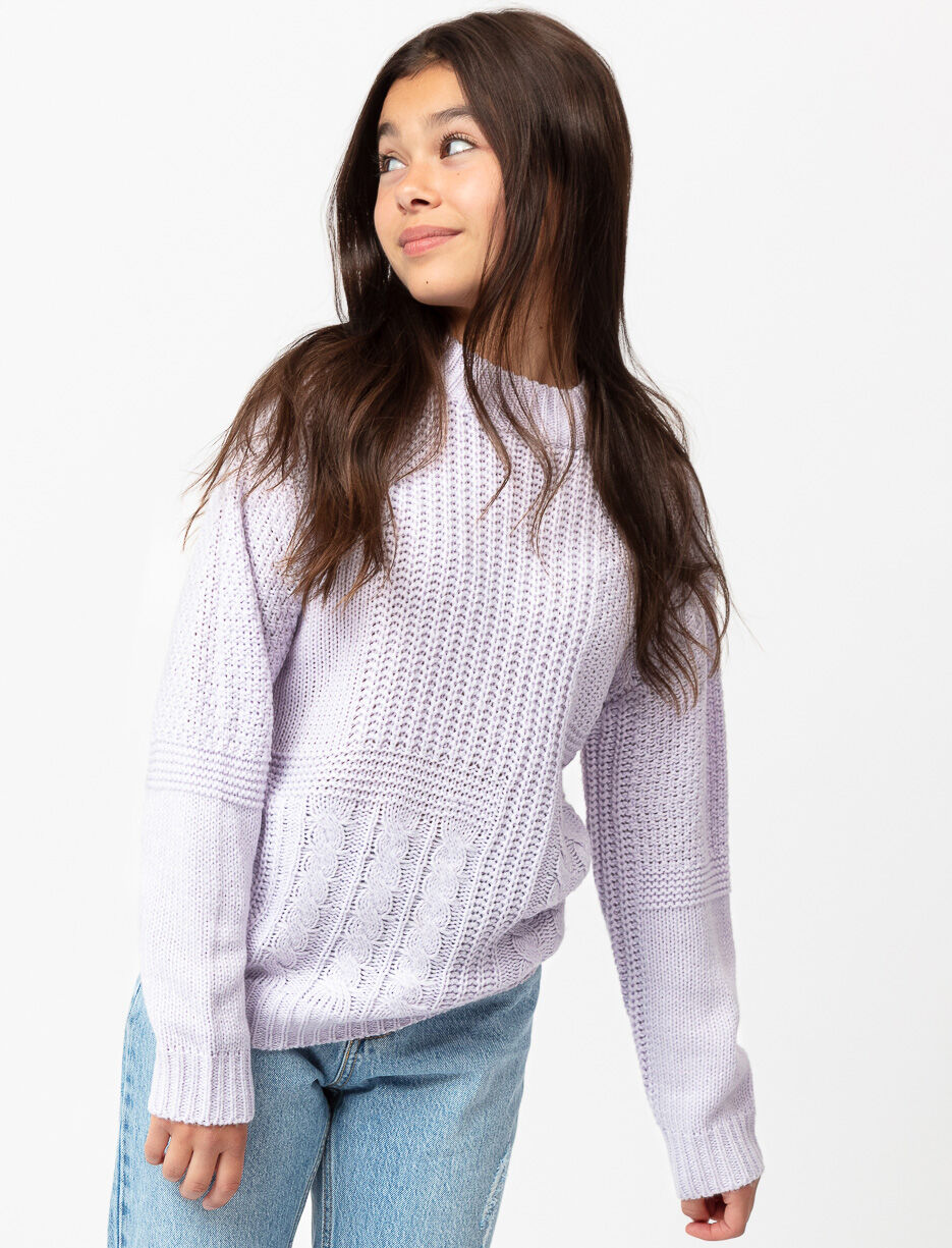 Chandail en tricot uni