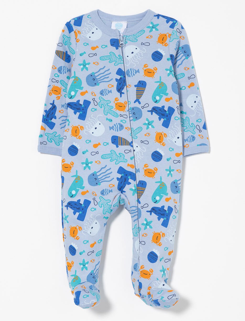 Onesie PJ with Ocean Print