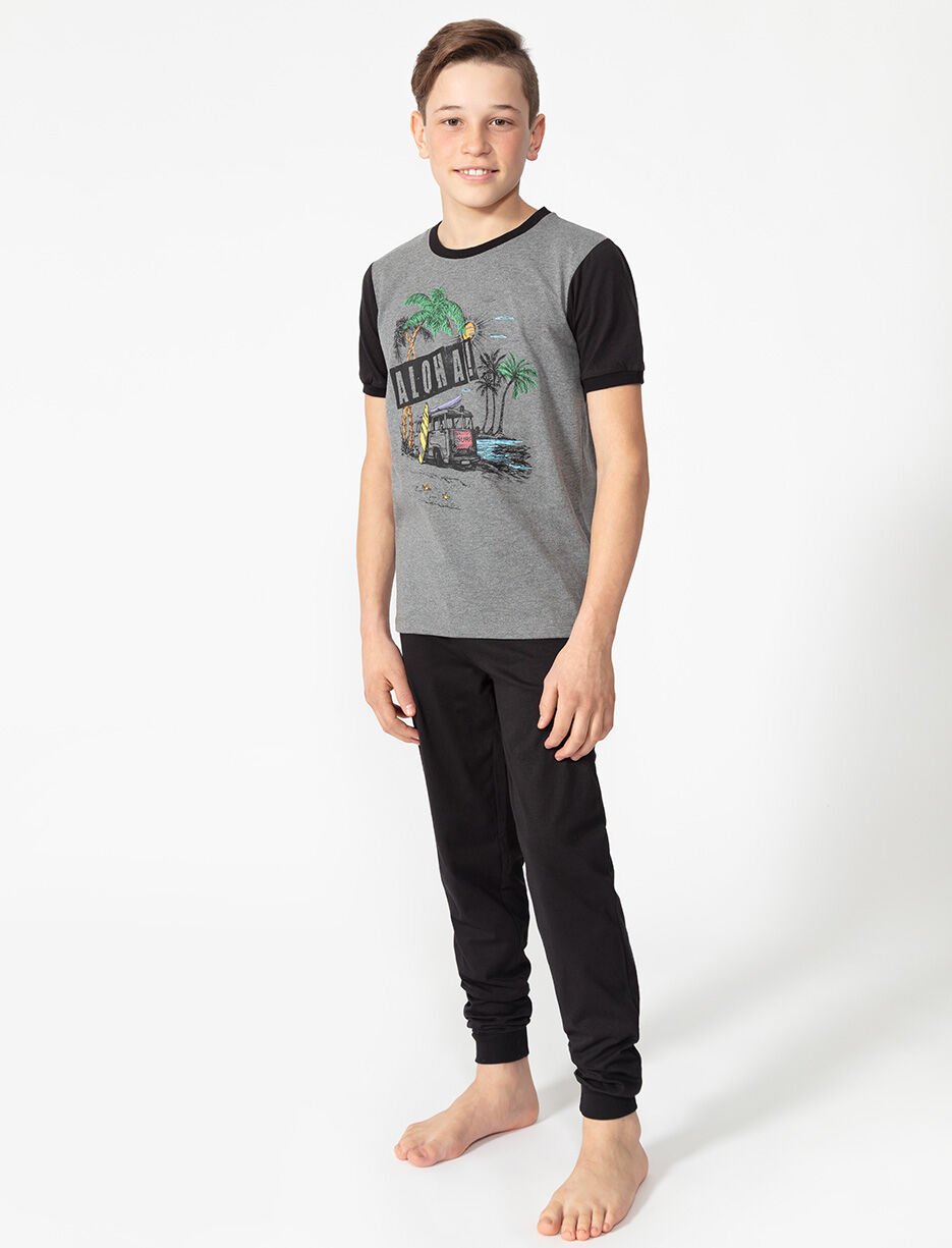 Pyjama 2 pièces imprimé