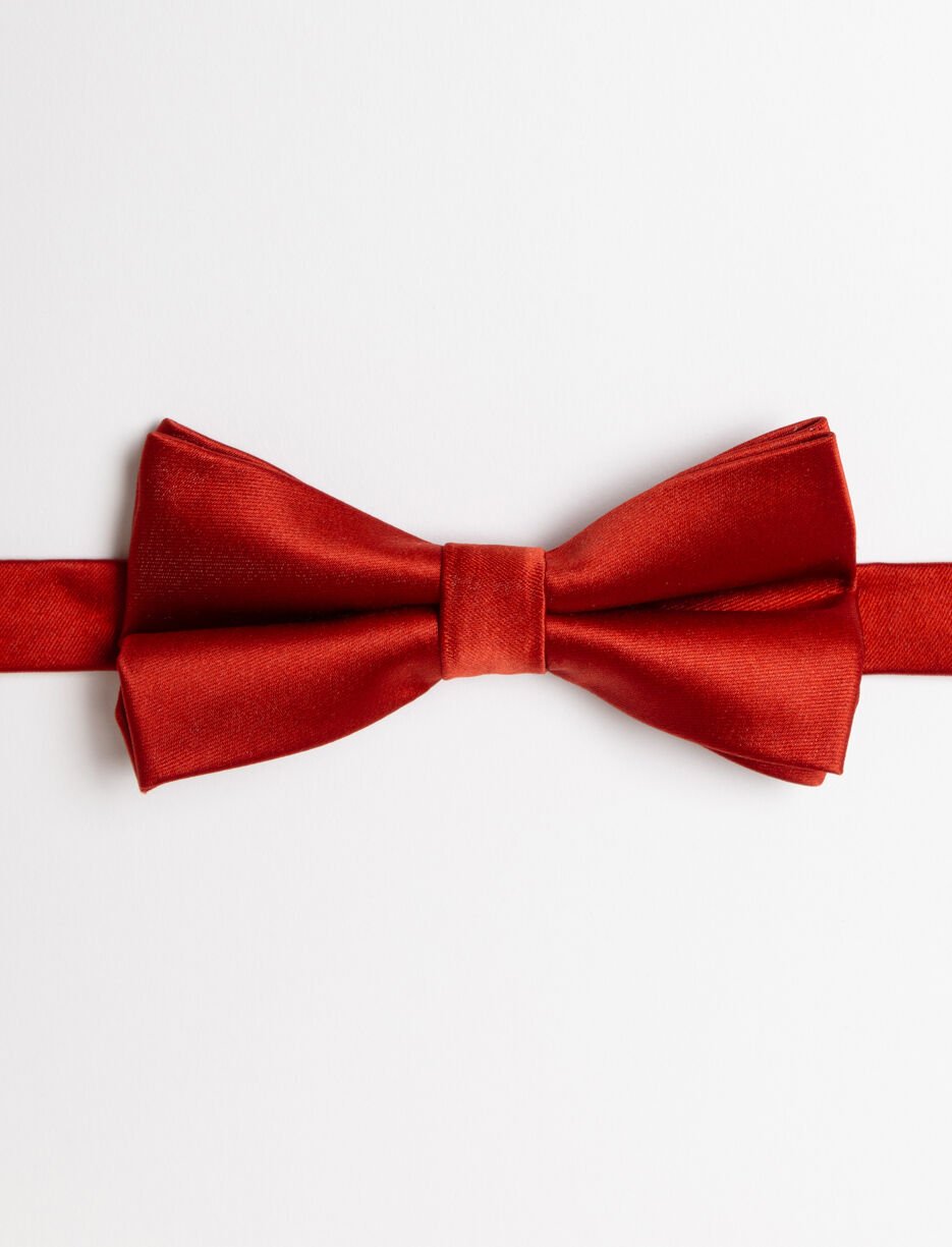 Satiny Bow Tie