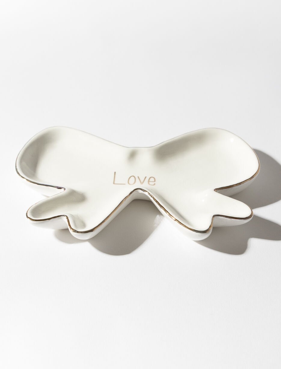 Plateau en céramique boucle